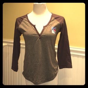 NYR - Ladies Henley Tee